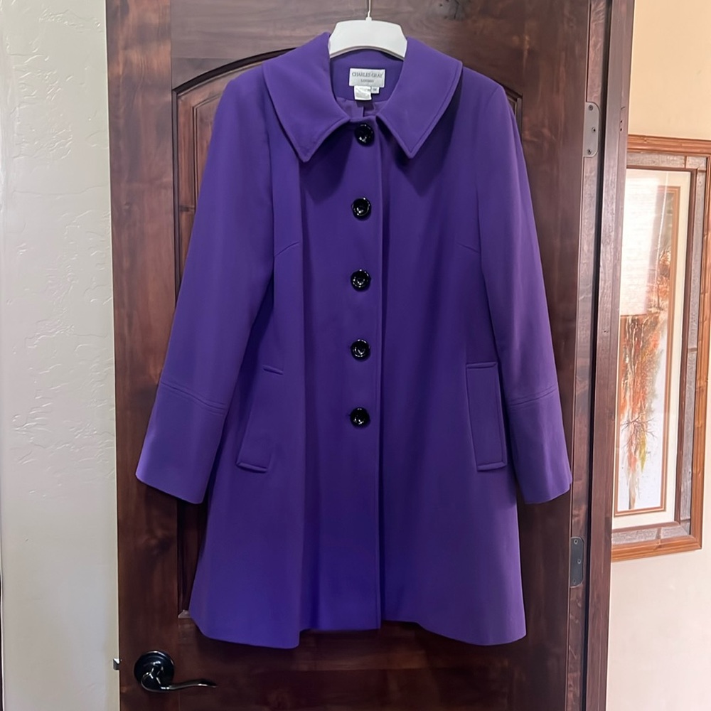 Purple coat